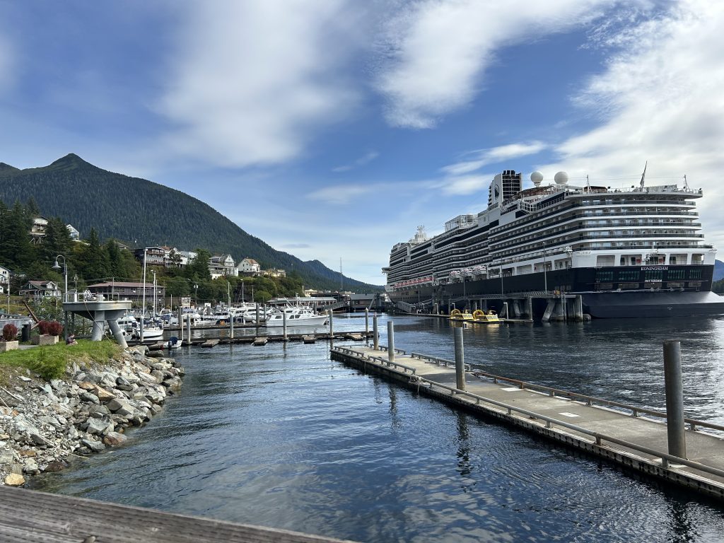cruise ship in Ketchikan, Alaska